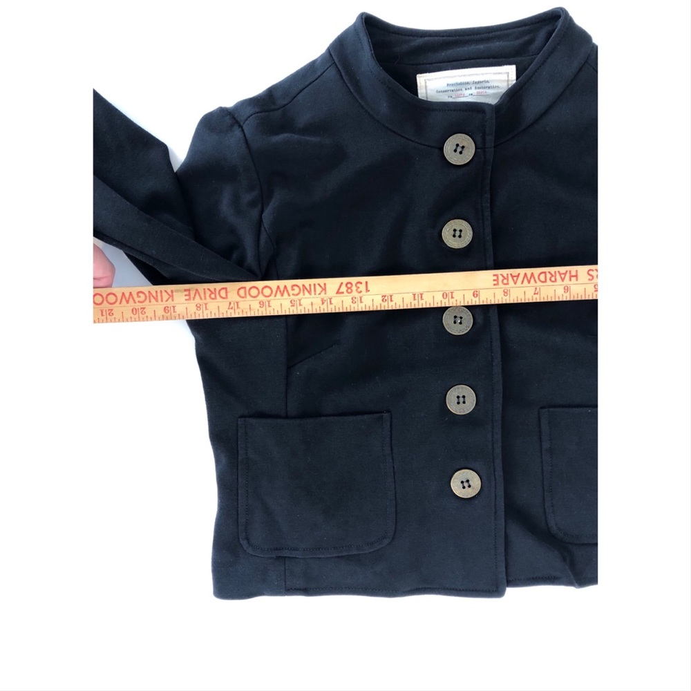 Cartonnier Anthropologie Black All Along Jacket L - Picture 7 of 8